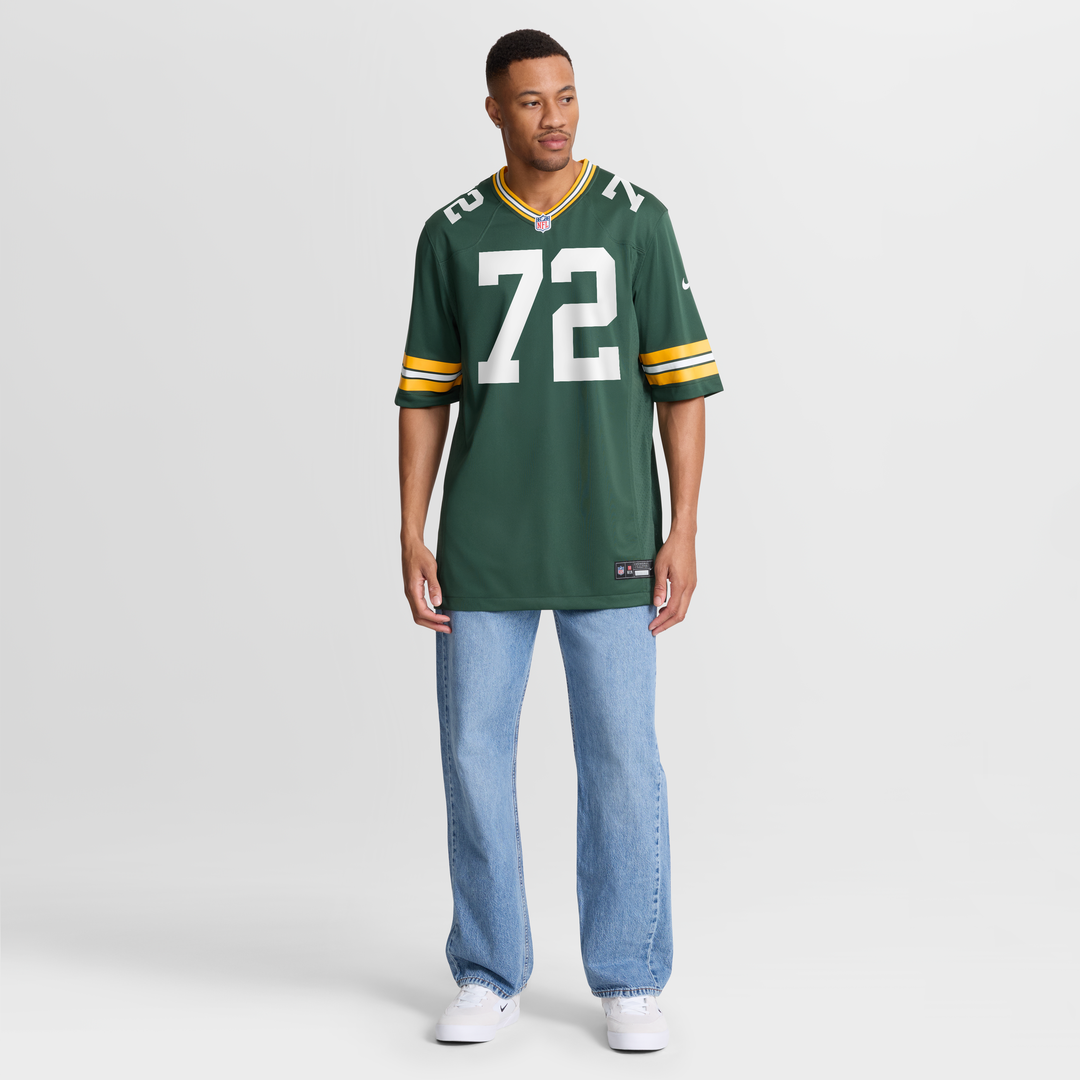 Brant Banks Green Bay Packers Team Game Jersey - Green