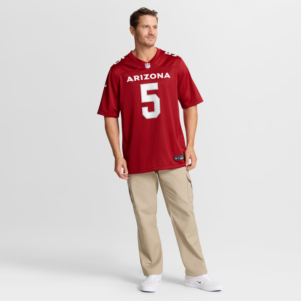 Baron Browning Arizona Cardinals Team Game Jersey - Cardinal