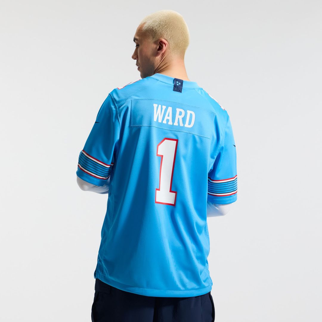 Cameron Ward Tennessee Titans Game Jersey - White