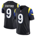 Matthew Stafford Los Angeles Rams Rivalries Collection Stitched Limited Jersey - Dark Blue