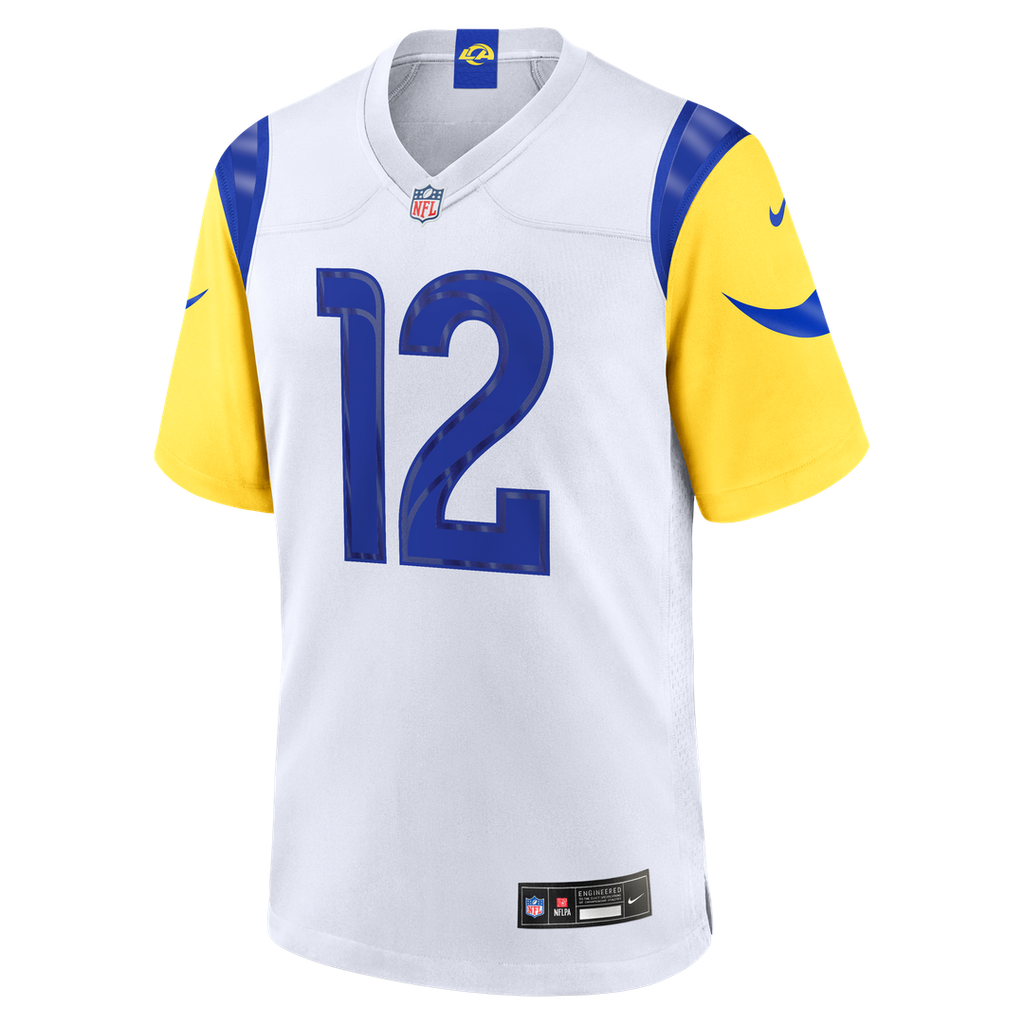 Puka Nacua Los Angeles Rams Team Game Player Jersey - Royal