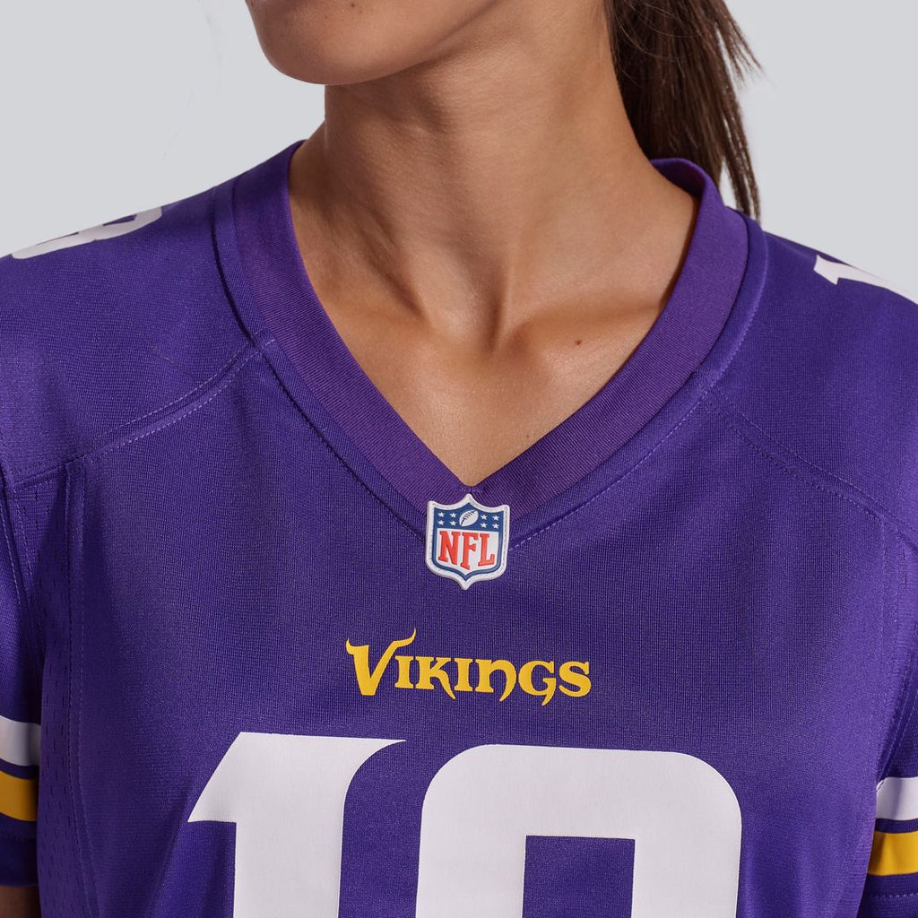 Justin Jefferson Minnesota Vikings Women's Game Jersey - Purple