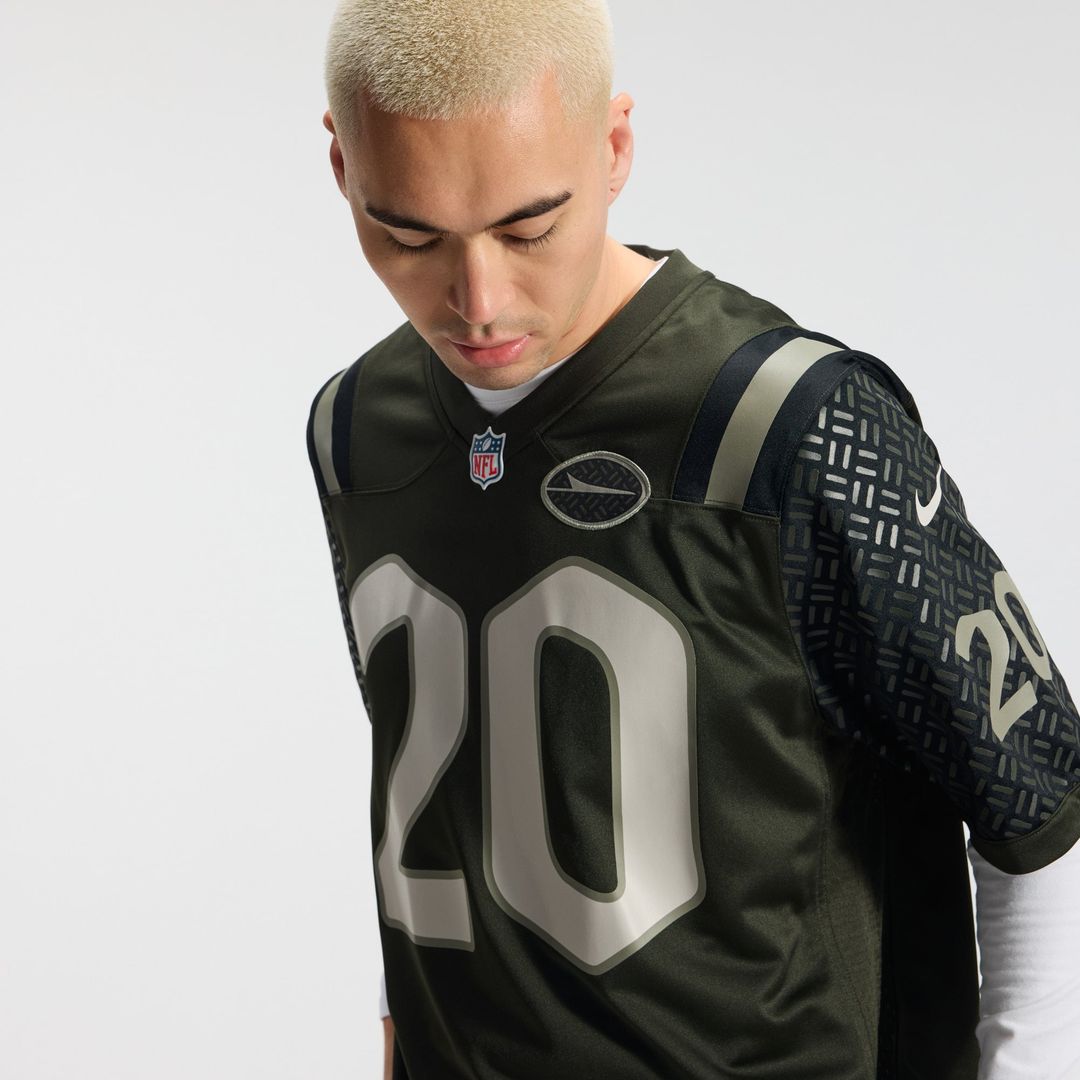 Breece Hall New York Jets Rivalries Collection Game Jersey - Green