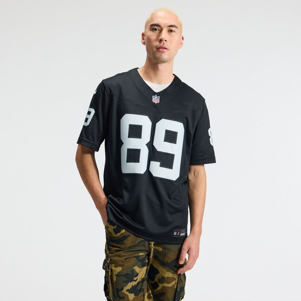 Brock Bowers Las Vegas Raiders Team Vapor F.U.S.E. Stitched Limited Jersey - Black