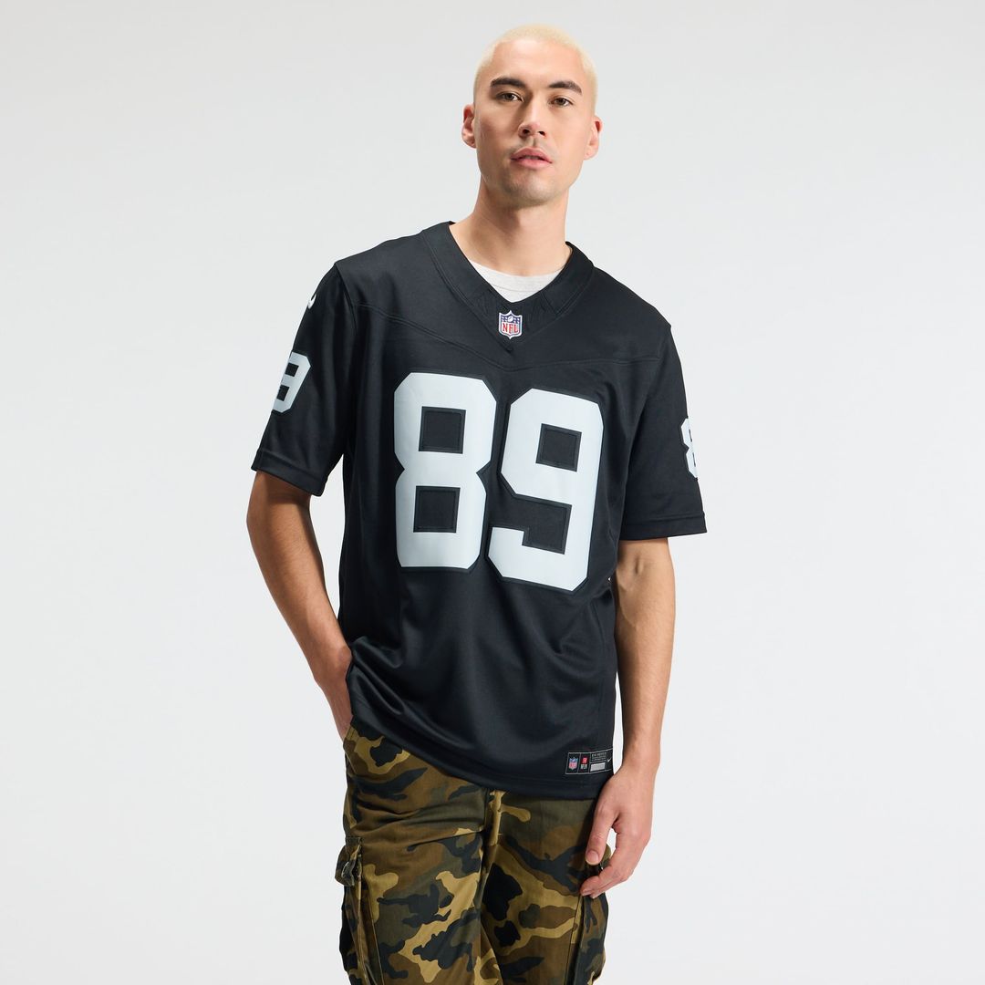Brock Bowers Las Vegas Raiders Team Vapor F.U.S.E. Stitched Limited Jersey - Black