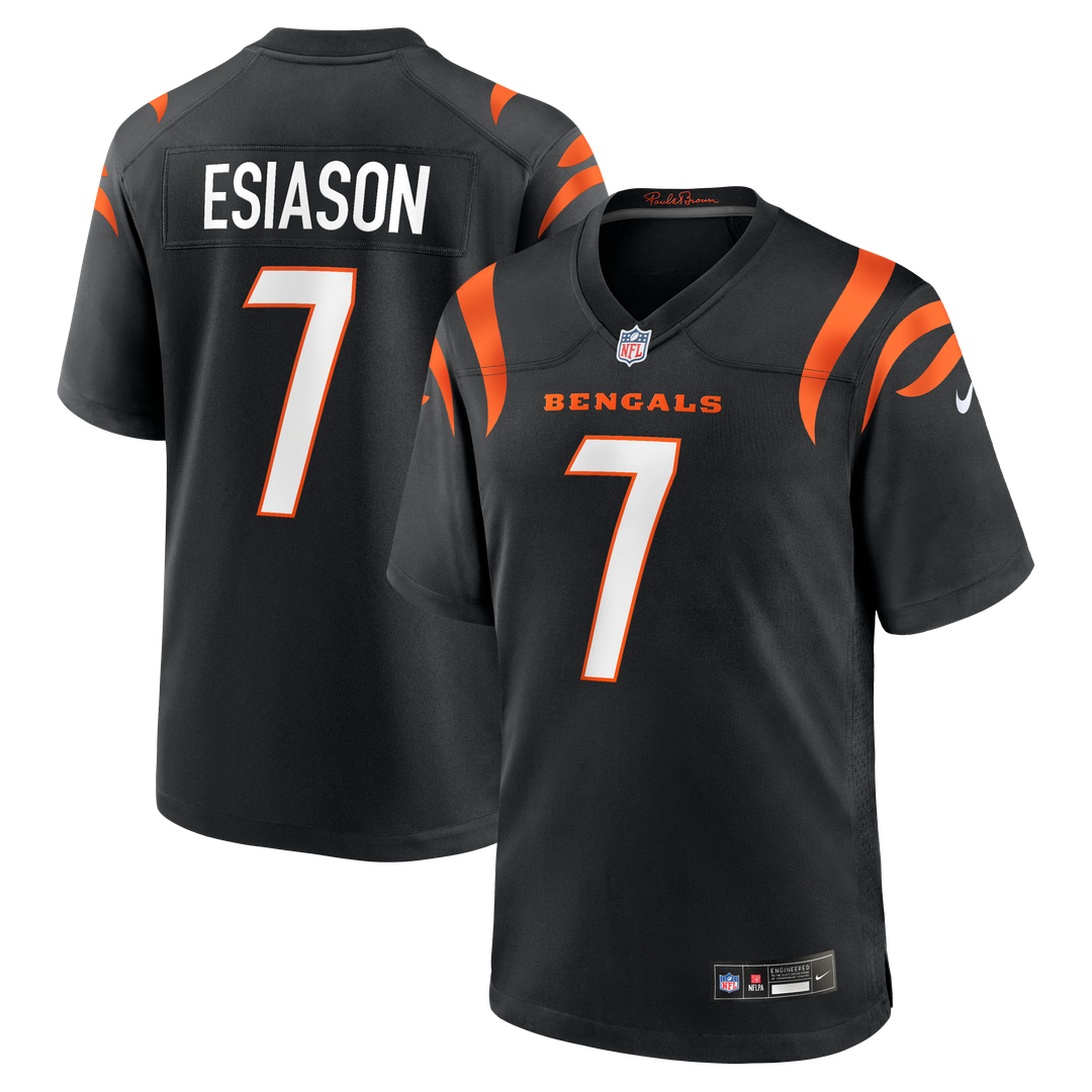 Boomer Esiason Cincinnati Bengals Retired Player Jersey - Black