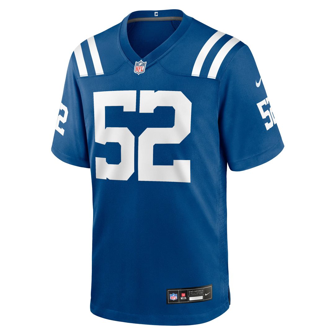 George Gumbs Jr. Indianapolis Colts Team Game Jersey - Royal