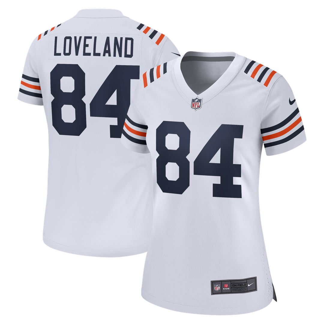 Colston Loveland Chicago Bears Women's Team Game Jersey - Navy