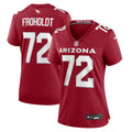 Hjalte Froholdt Arizona Cardinals Women's Game Jersey - Cardinal