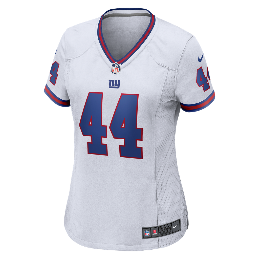 Cam Skattebo New York Giants Women's Alternate Vintage White Game Jersey - White