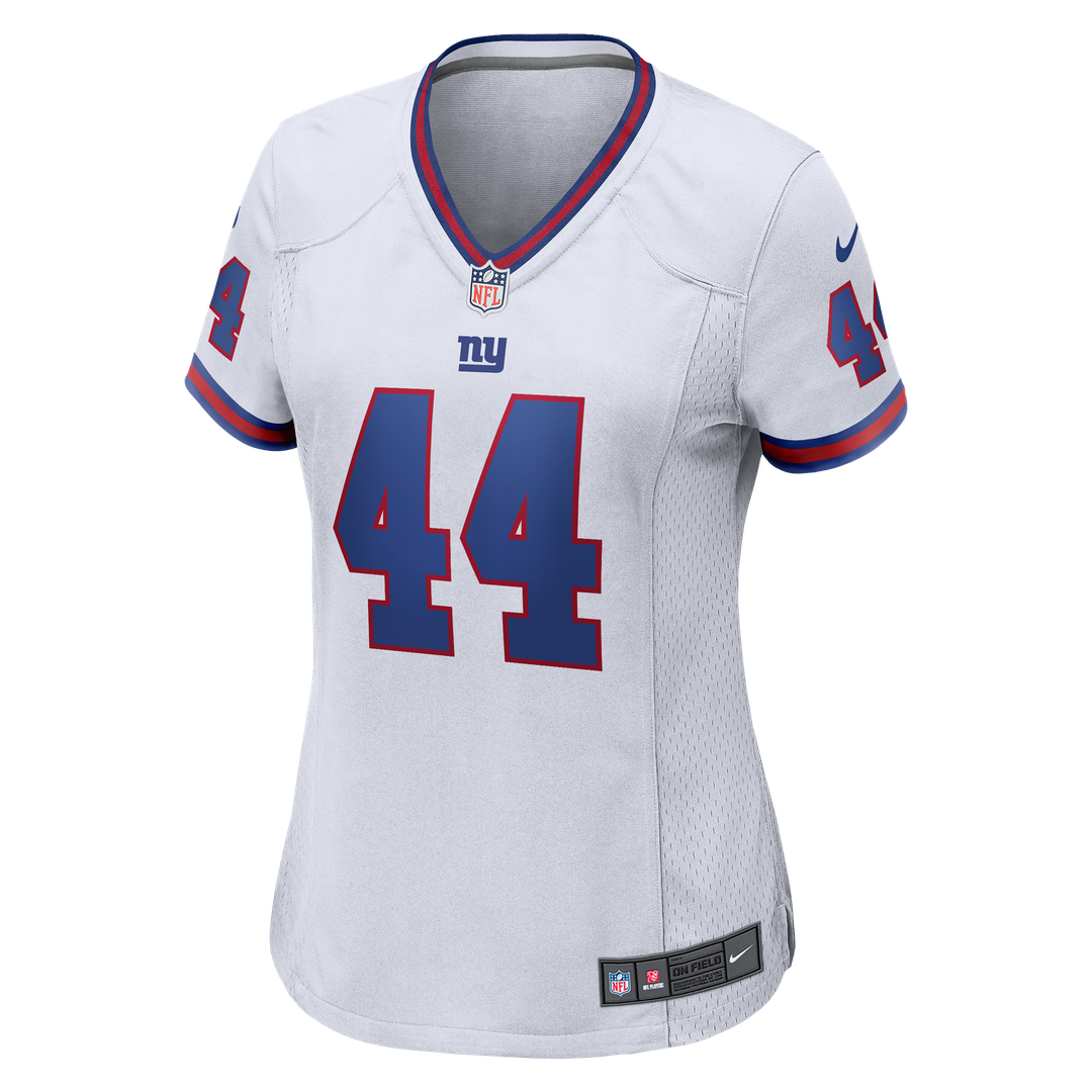Cam Skattebo New York Giants Women's Alternate Vintage White Game Jersey - White