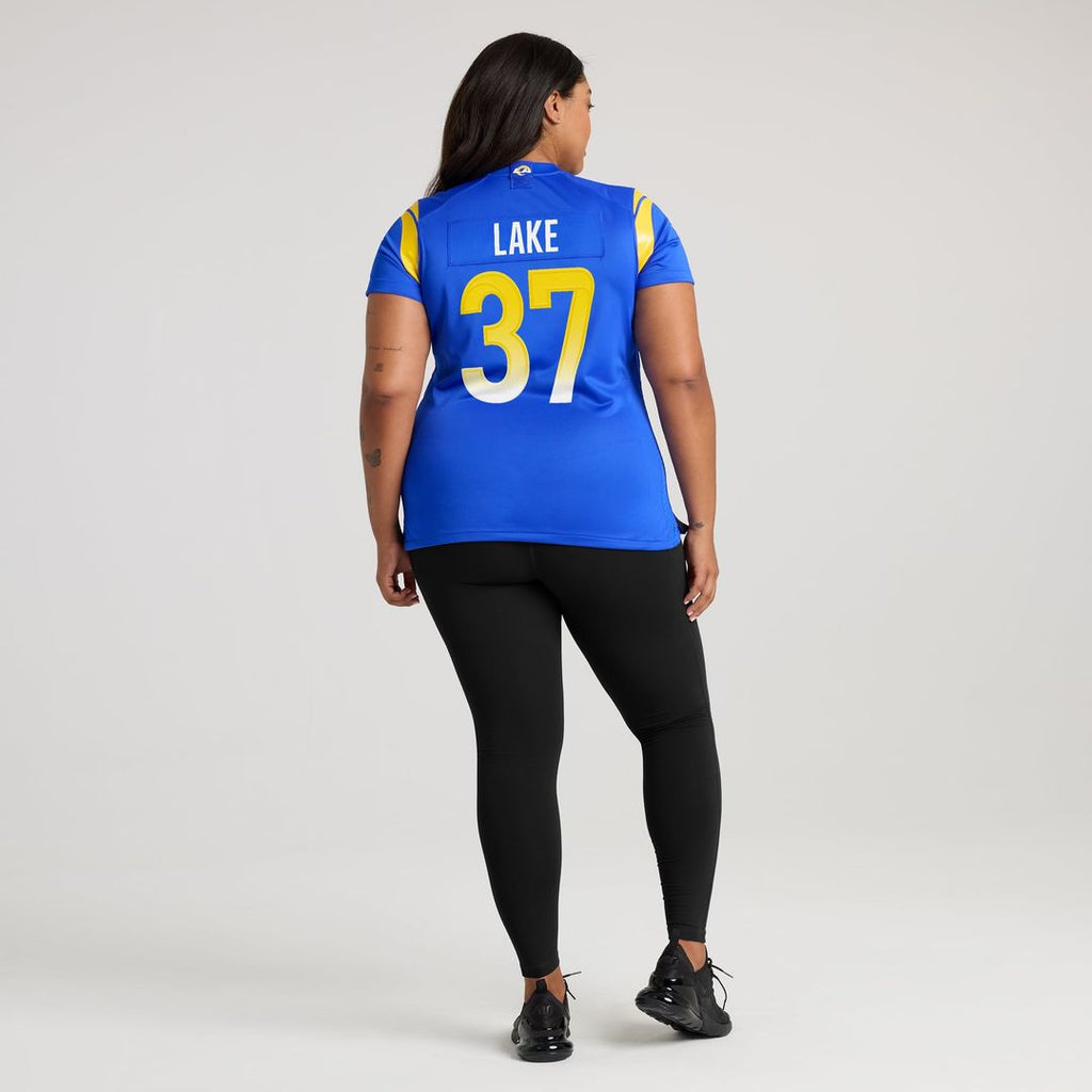 Quentin Lake Los Angeles Rams Women's Game Player Jersey - Royal