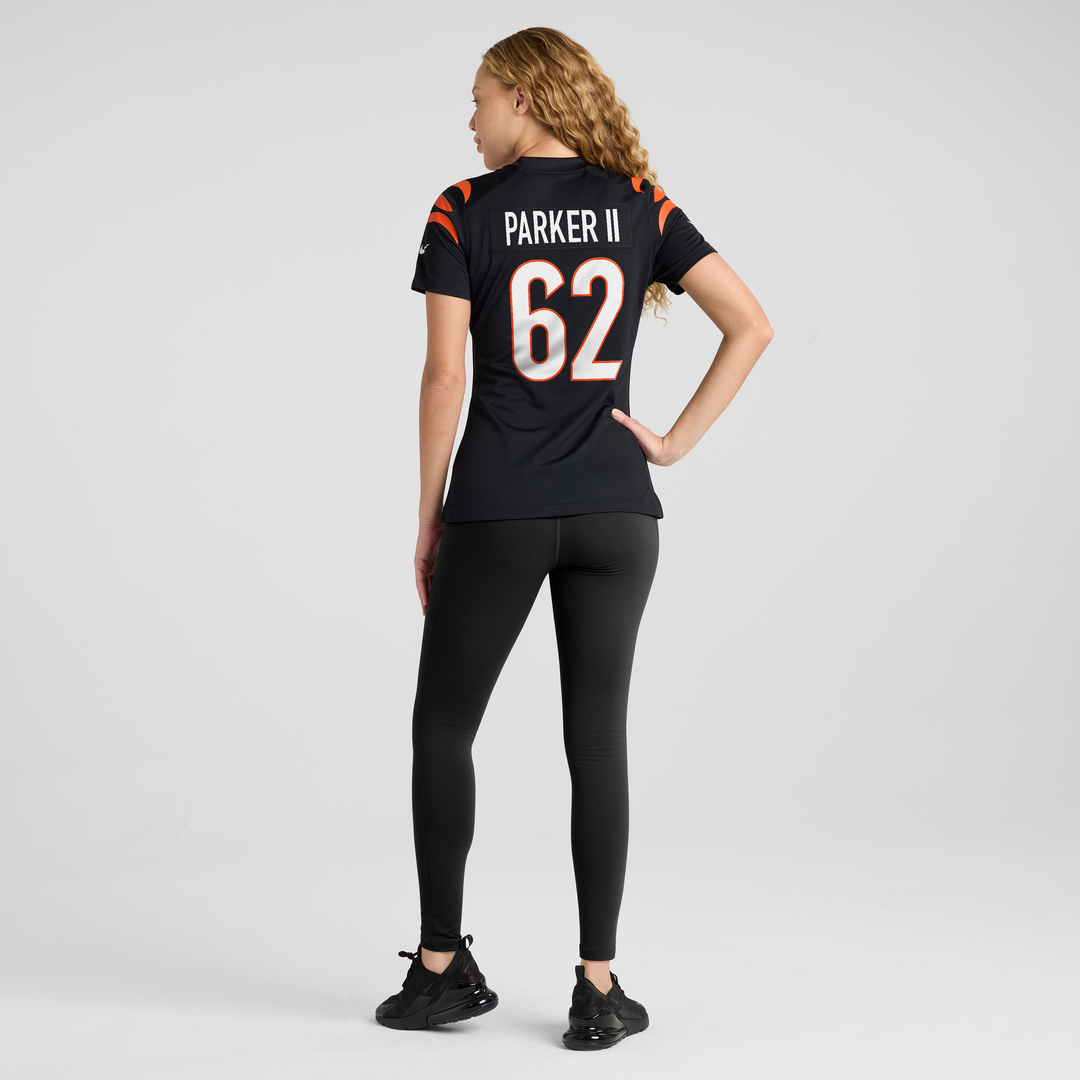 Brian Parker II Cincinnati Bengals Women's Team Game Jersey - Black