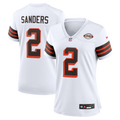 Shedeur Sanders Cleveland Browns Women's Alternate Game Jersey - White