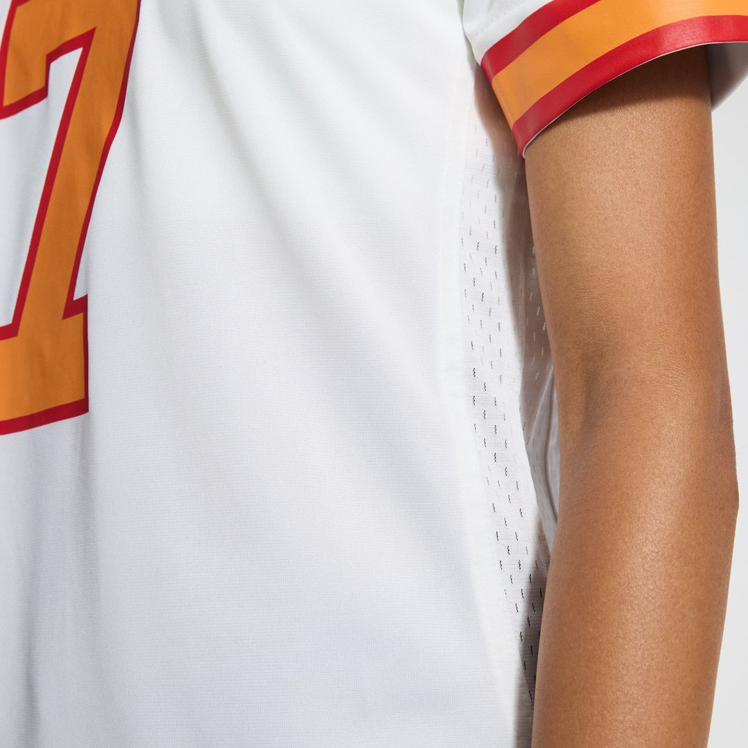 Bucky Irving '76 Tampa Bay Buccaneers Women's Game Jersey - White