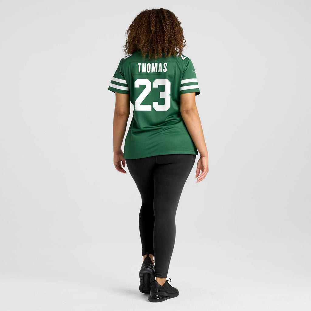 Azareye'h Thomas New York Jets Women's Team Game Jersey - Legacy Green