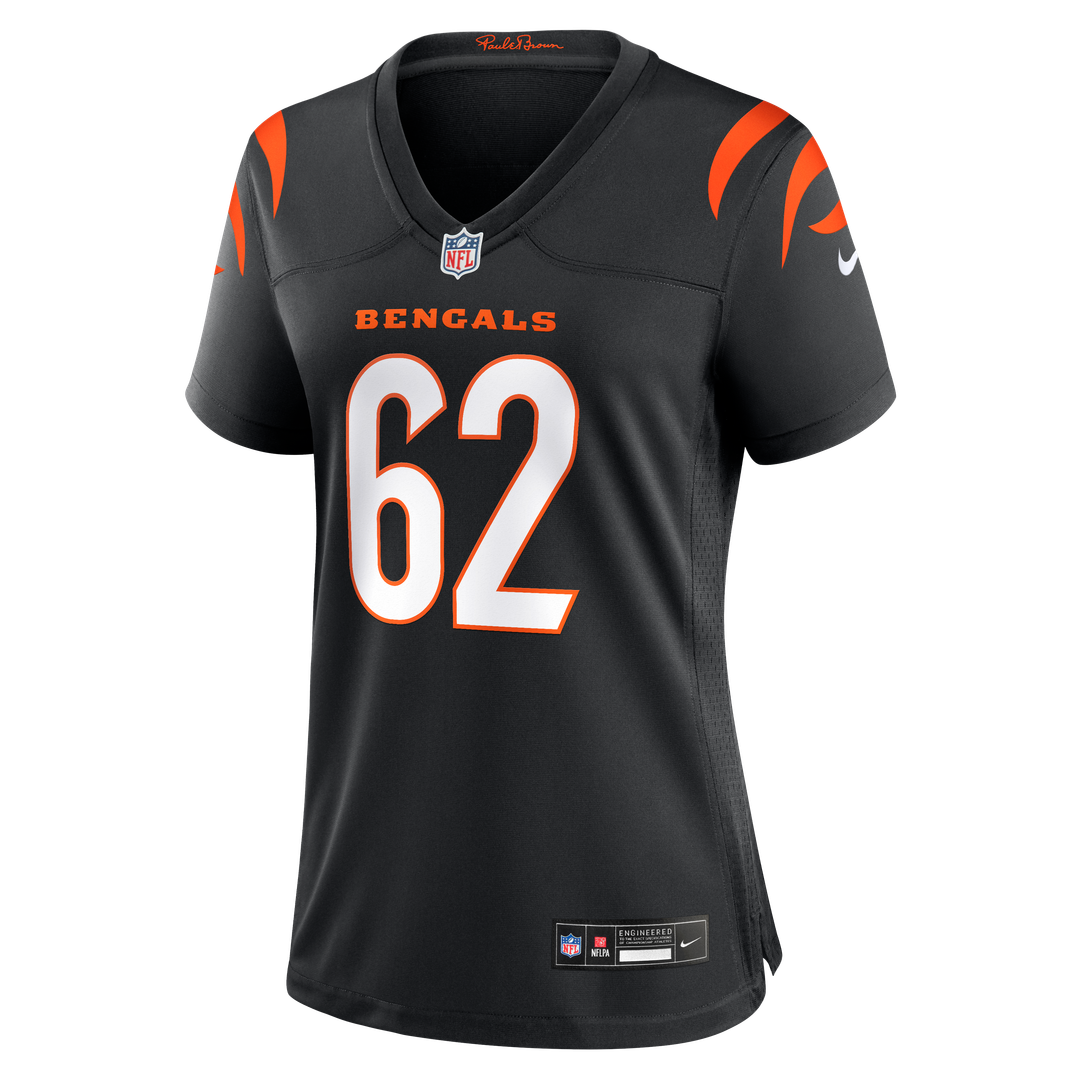 Brian Parker II Cincinnati Bengals Women's Team Game Jersey - Black