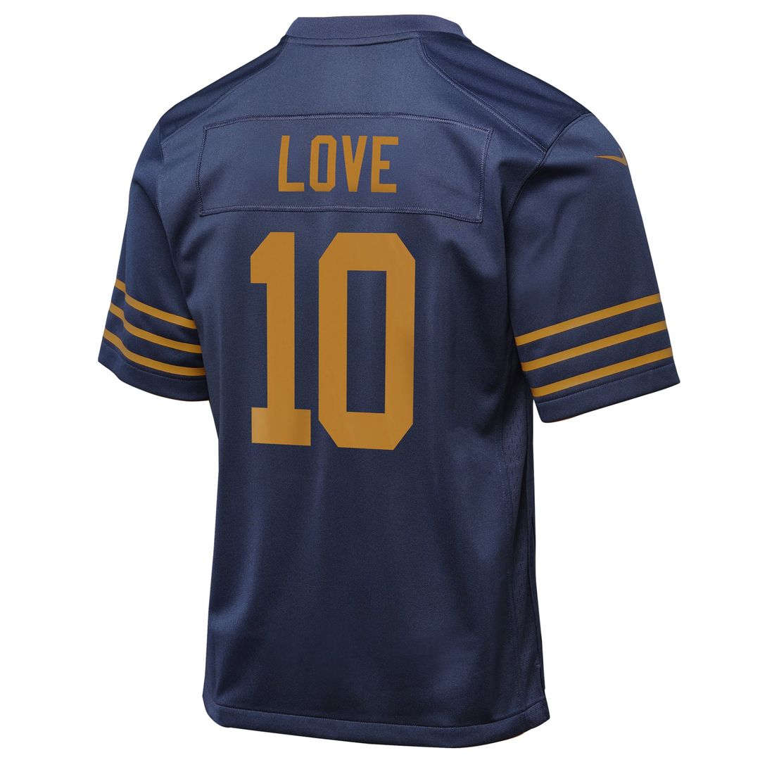 Jordan Love Green Bay Packers Youth The 1923 Classic Game Jersey - Navy