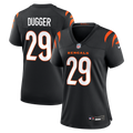 Kyle Dugger Cincinnati Bengals Women's Team Game Jersey - Black