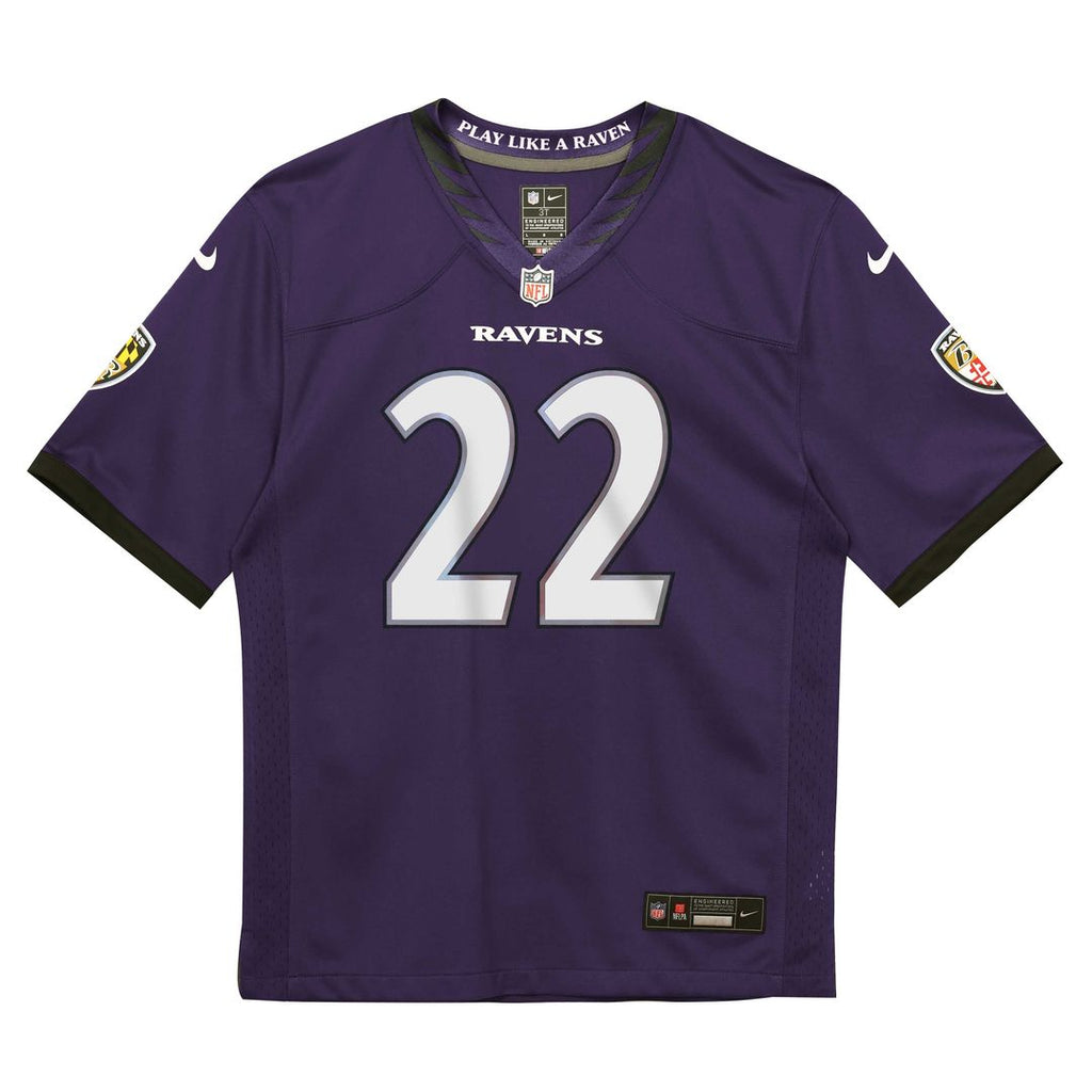 Derrick Henry Baltimore Ravens Preschool Team Game Jersey - Purple