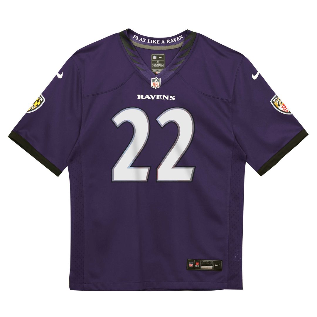 Derrick Henry Baltimore Ravens Preschool Team Game Jersey - Purple