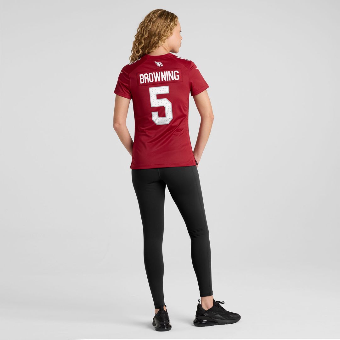 Baron Browning Arizona Cardinals Women's Team Game Jersey - Cardinal
