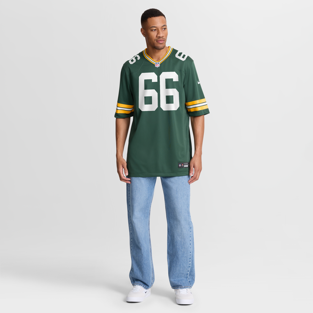 Ray Nitschke Green Bay Packers Game Retired Player Jersey - Green