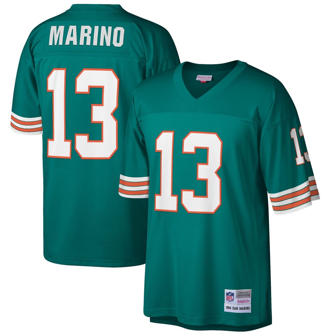 Dan Marino Miami Dolphins Big & Tall 1984 Retired Player Replica Jersey - White