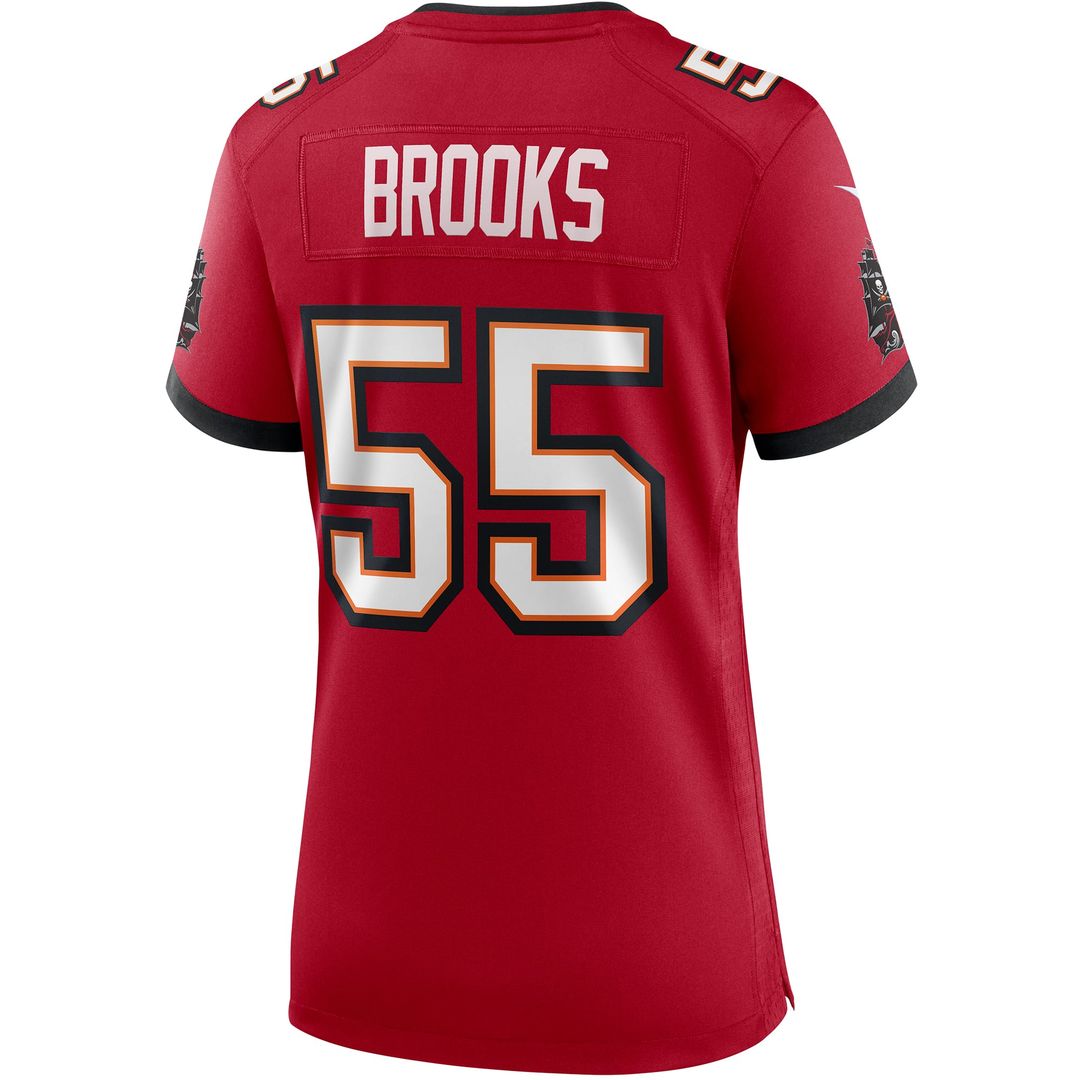 Derrick Brooks Tampa Bay Buccaneers Women's Game Retired Player Jersey - Red
