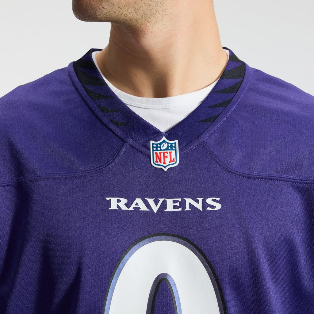 Roquan Smith Baltimore Ravens Team Game Jersey - Purple