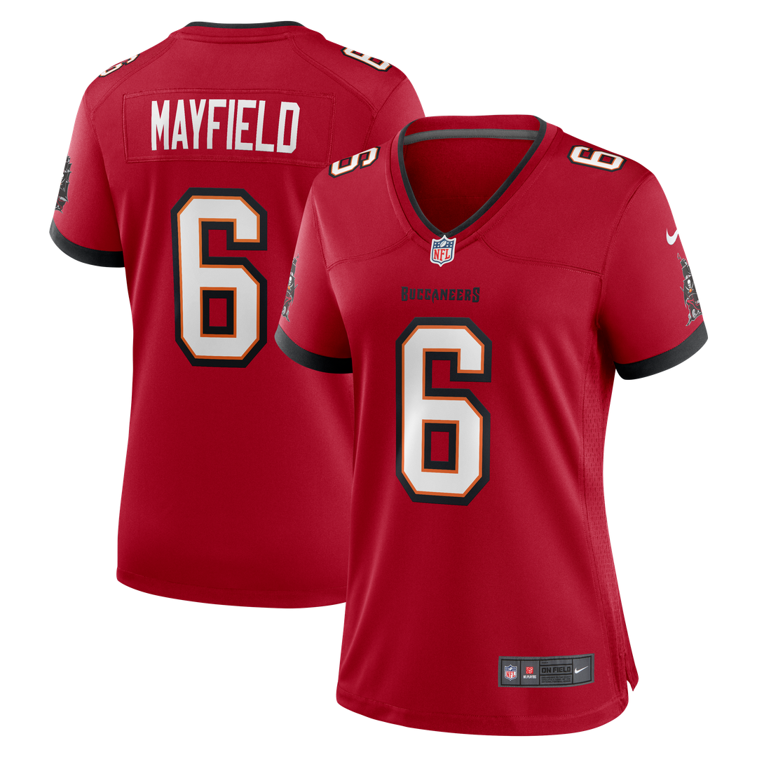 Baker Mayfield Tampa Bay Buccaneers Women's Away Game Jersey - White