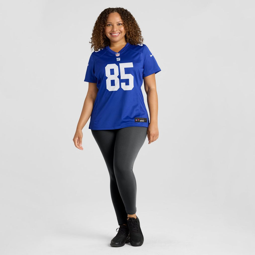 Chris Manhertz New York Giants Women's Game Jersey - Royal