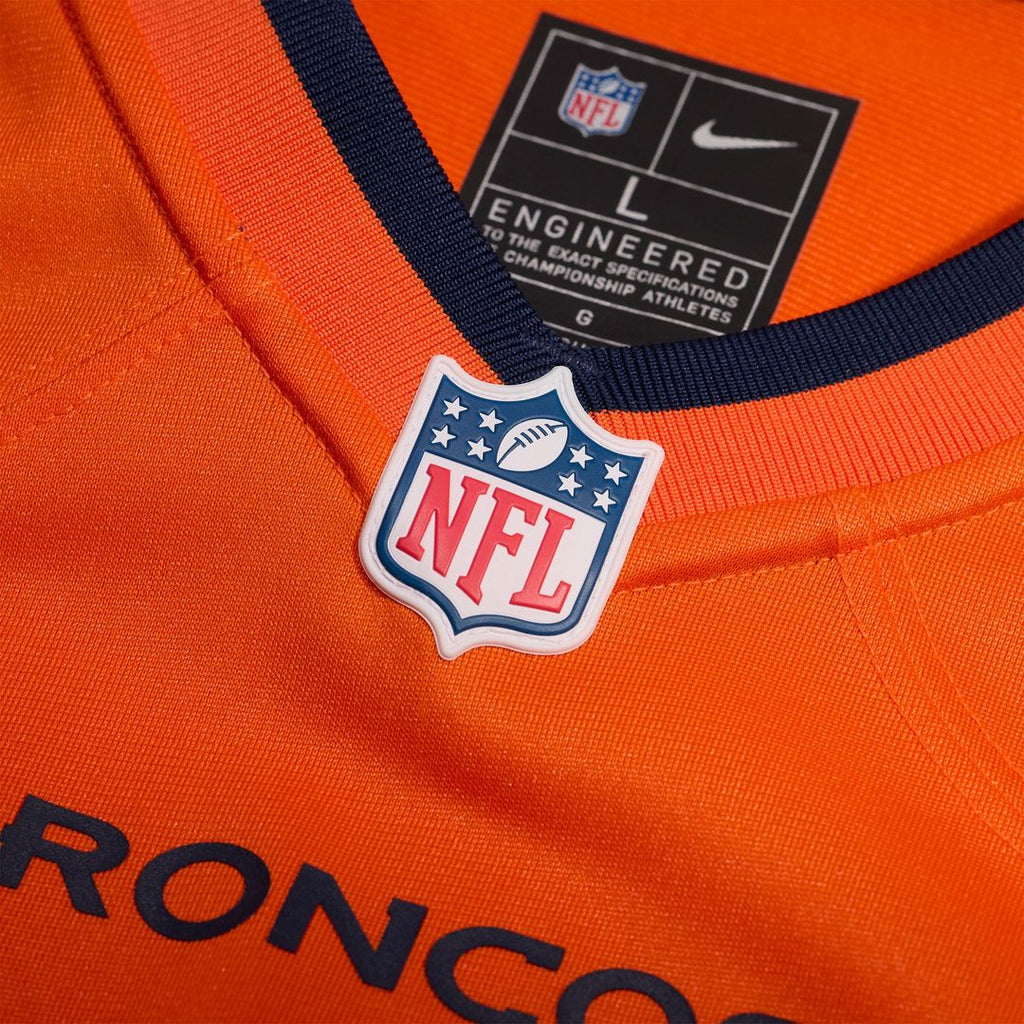 Jeremy Crawshaw Denver Broncos Team Game Jersey - Orange