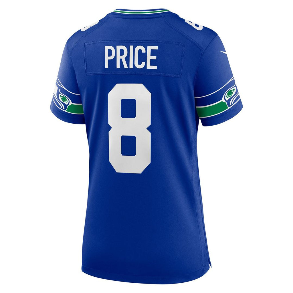 Jadarian Price Seattle Seahawks Women's Alternate Game Jersey - Royal