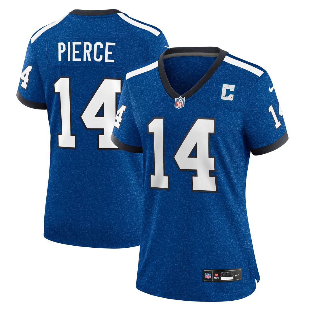 Alec Pierce Indianapolis Colts Women's Indiana Nights Alternate Game Jersey - Royal