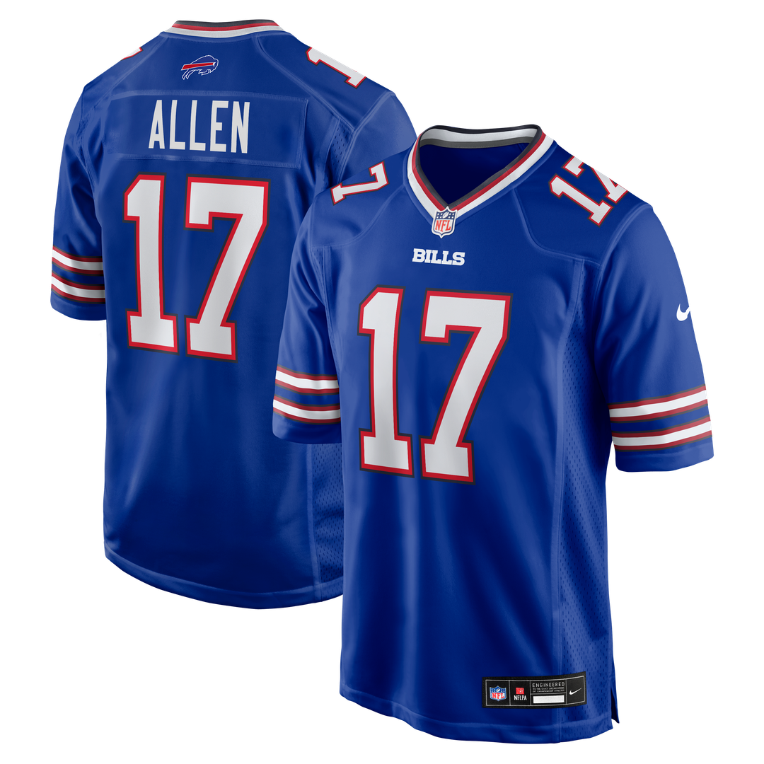 Josh Allen Buffalo Bills Alternate Game Player Jersey - Red