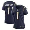 Quentin Johnston Los Angeles Chargers Women's Alternate Super Chargers Game Jersey - Navy