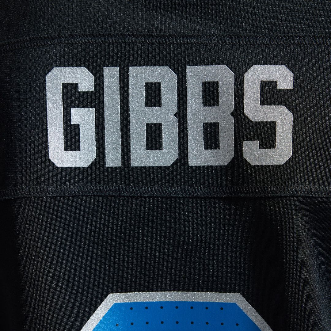 Jahmyr Gibbs Detroit Lions Women's 2nd Alternate Game Player Jersey - Black