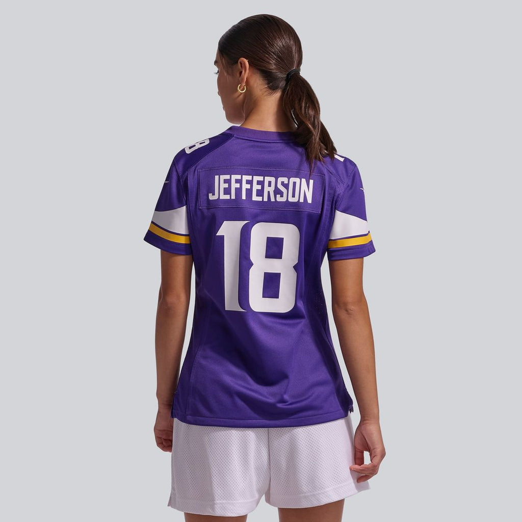 Justin Jefferson Minnesota Vikings Women's Game Player Jersey - White