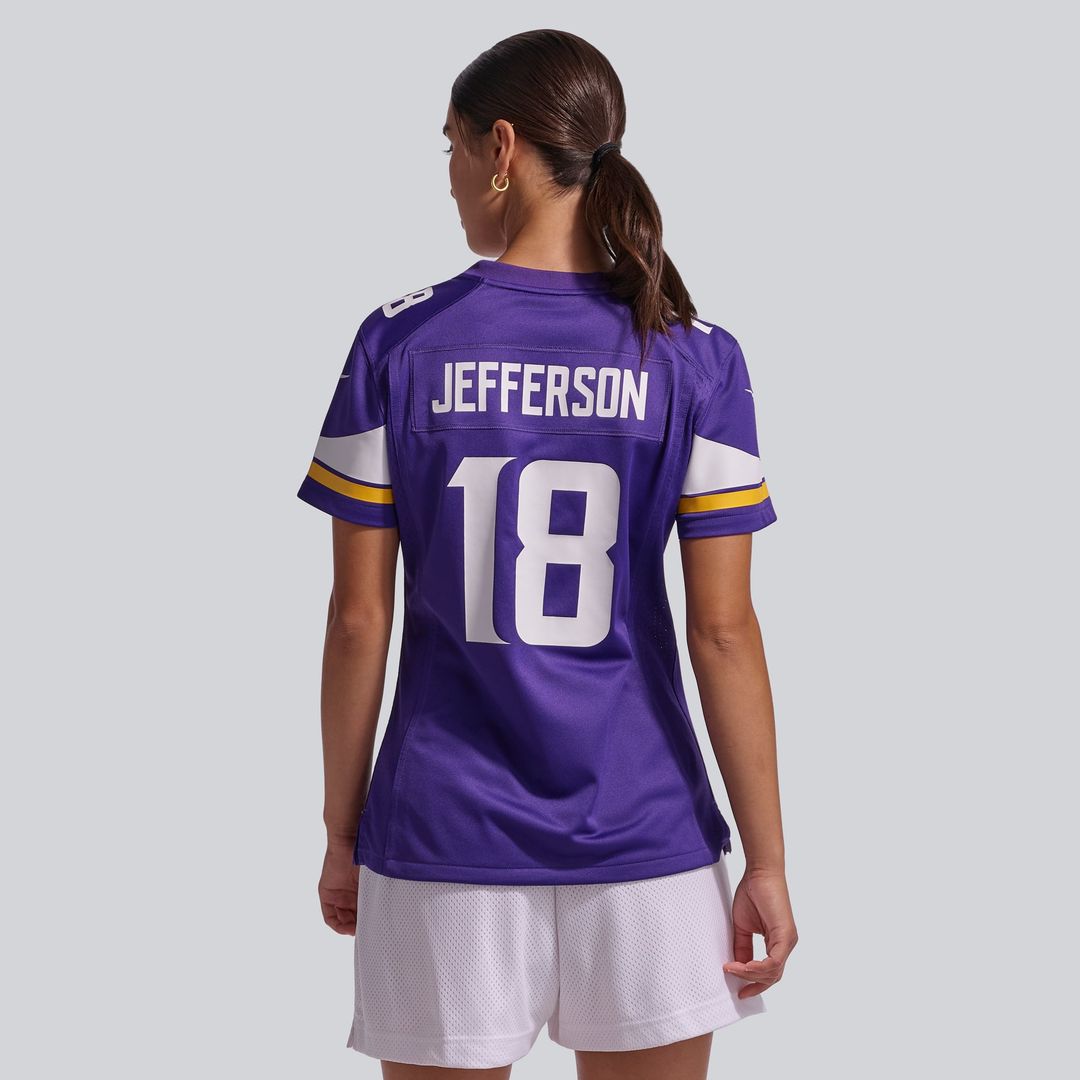 Justin Jefferson Minnesota Vikings Women's Game Player Jersey - White