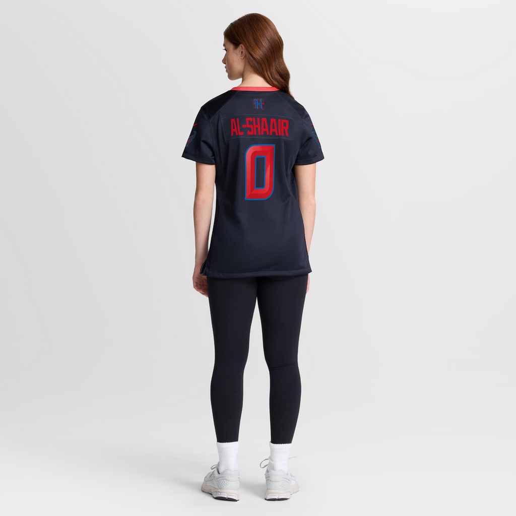 Azeez Al - Shaair Houston Texans Women's Alternate Game Jersey - Navy