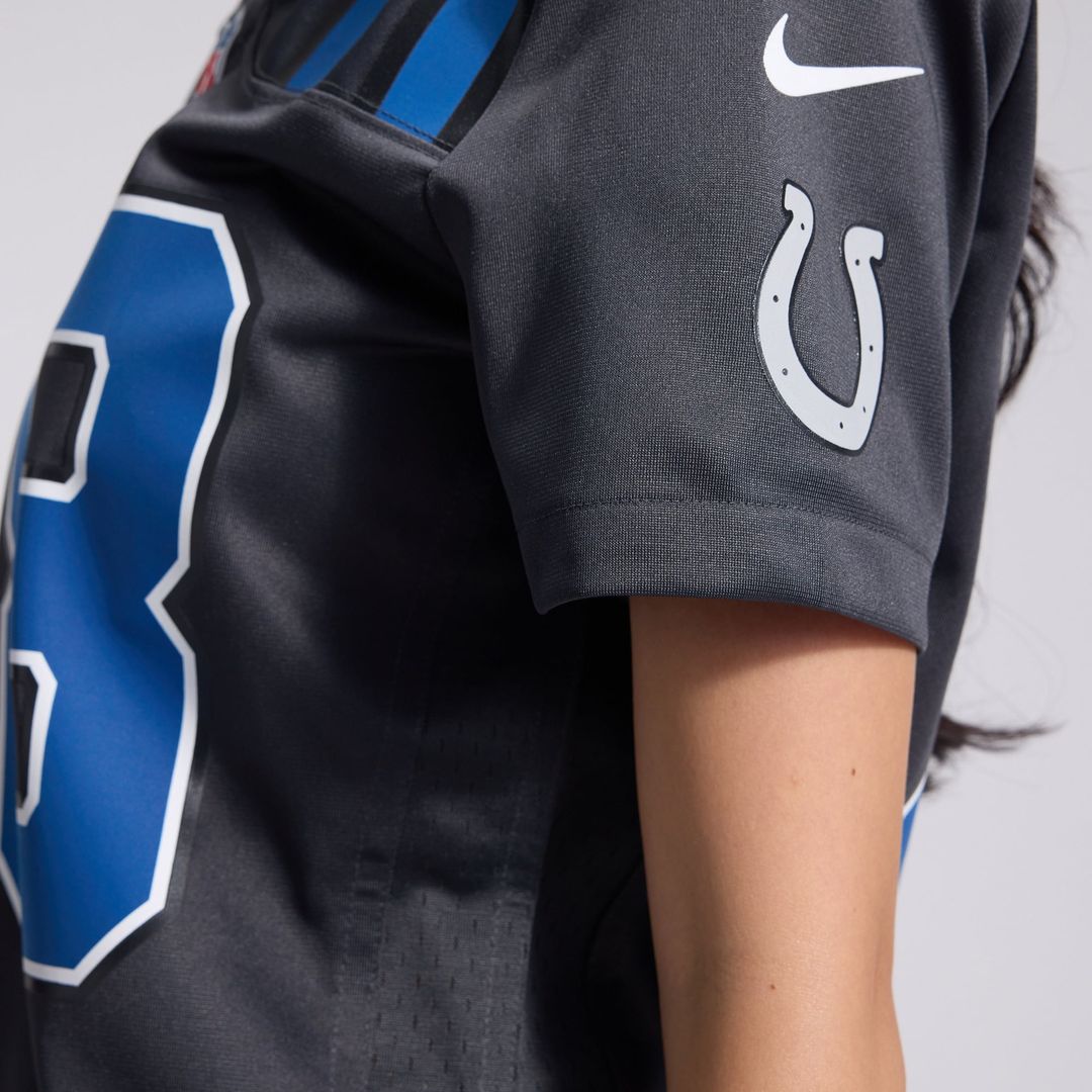 Jonathan Taylor Indianapolis Colts Women's 2026 Rivalries Collection Game Jersey - Anthracite
