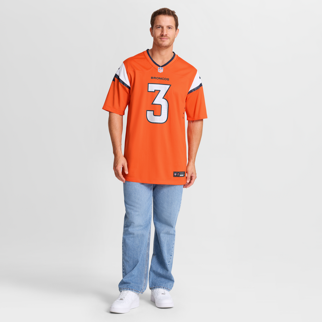 Wil Lutz Denver Broncos Team Game Jersey - Orange