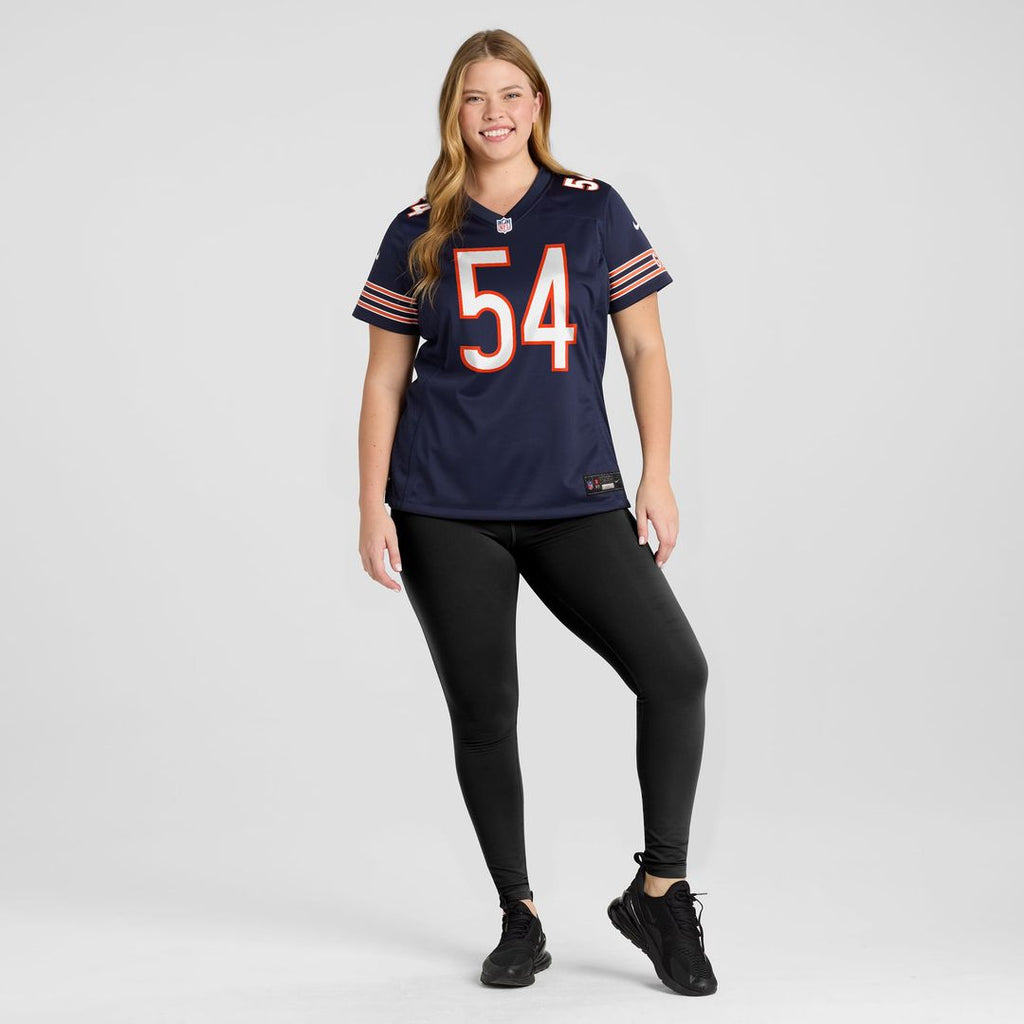 Brian Urlacher Chicago Bears Women's Retired Player Jersey - Orange