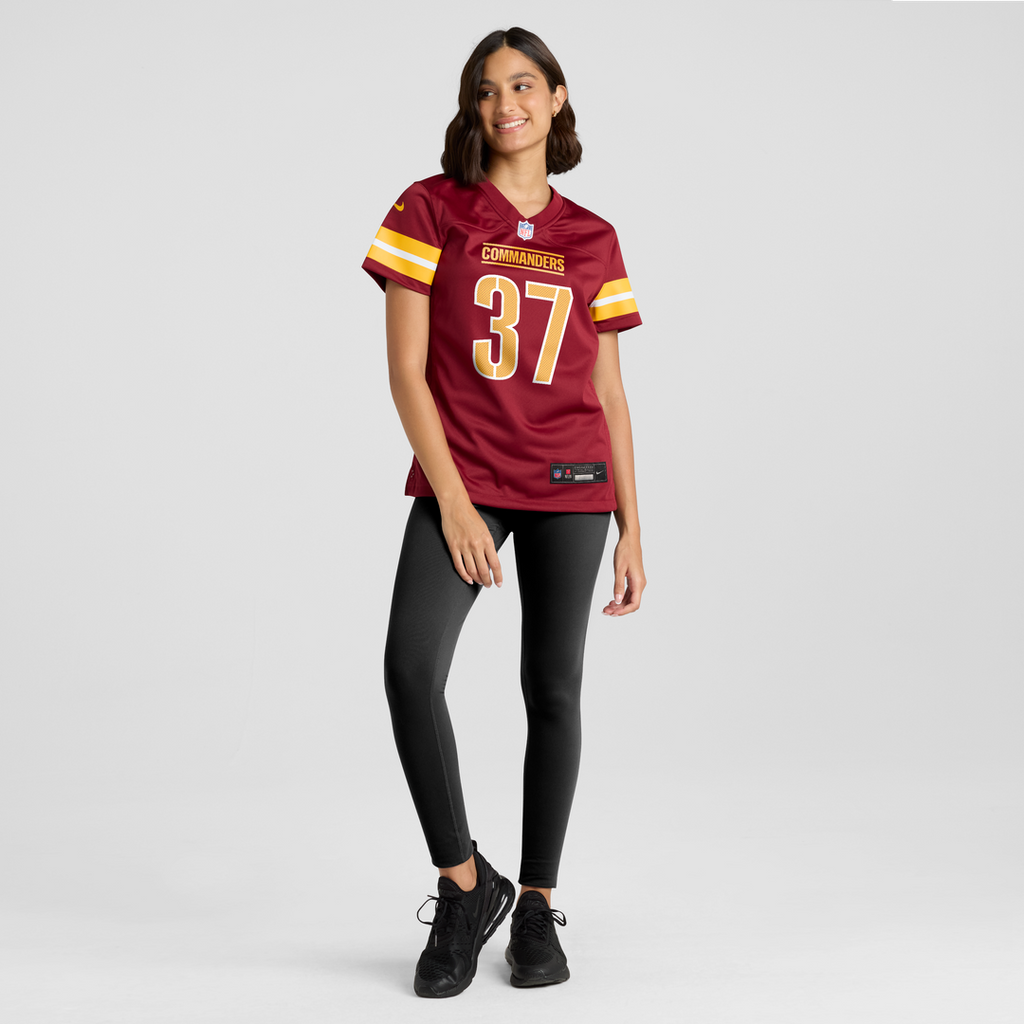 Car'lin Vigers Washington Commanders Women's Team Game Jersey - Burgundy