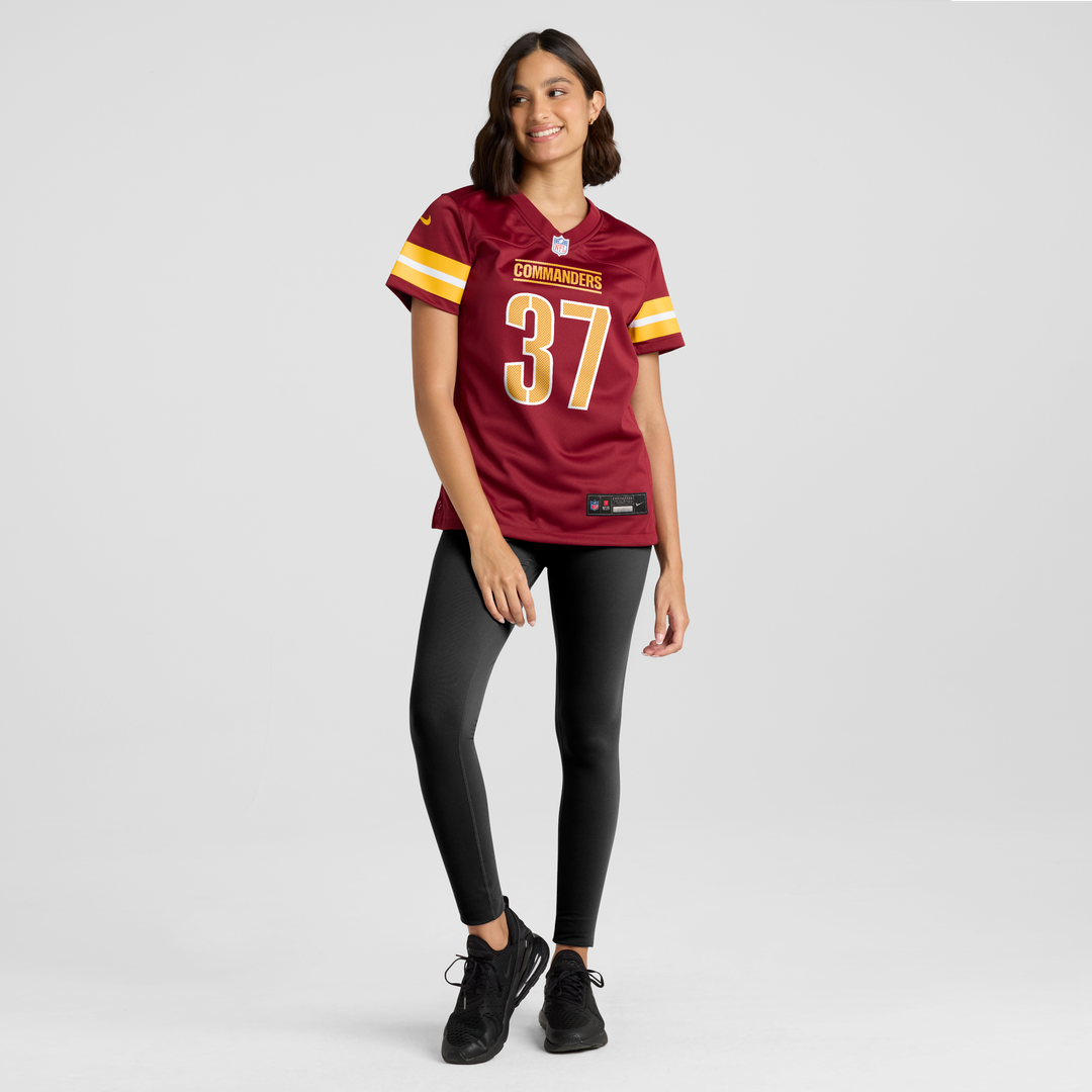 Car'lin Vigers Washington Commanders Women's Team Game Jersey - Burgundy