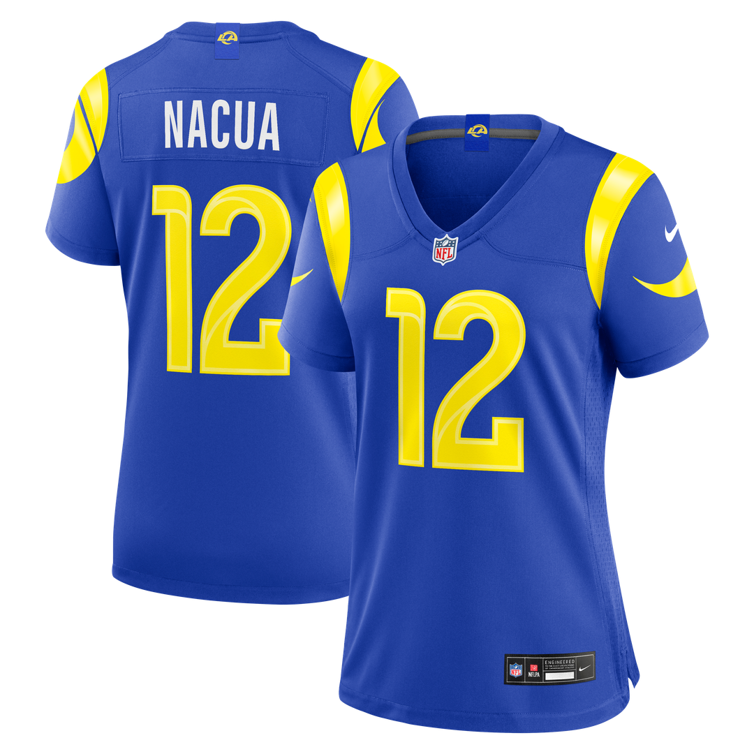 Puka Nacua Los Angeles Rams Women's Game Jersey - White