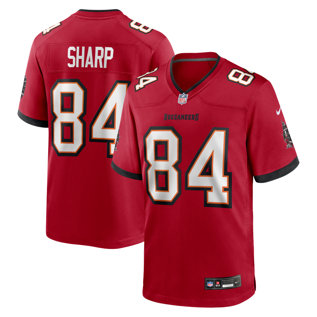 Bauer Sharp Tampa Bay Buccaneers Team Game Jersey - Red