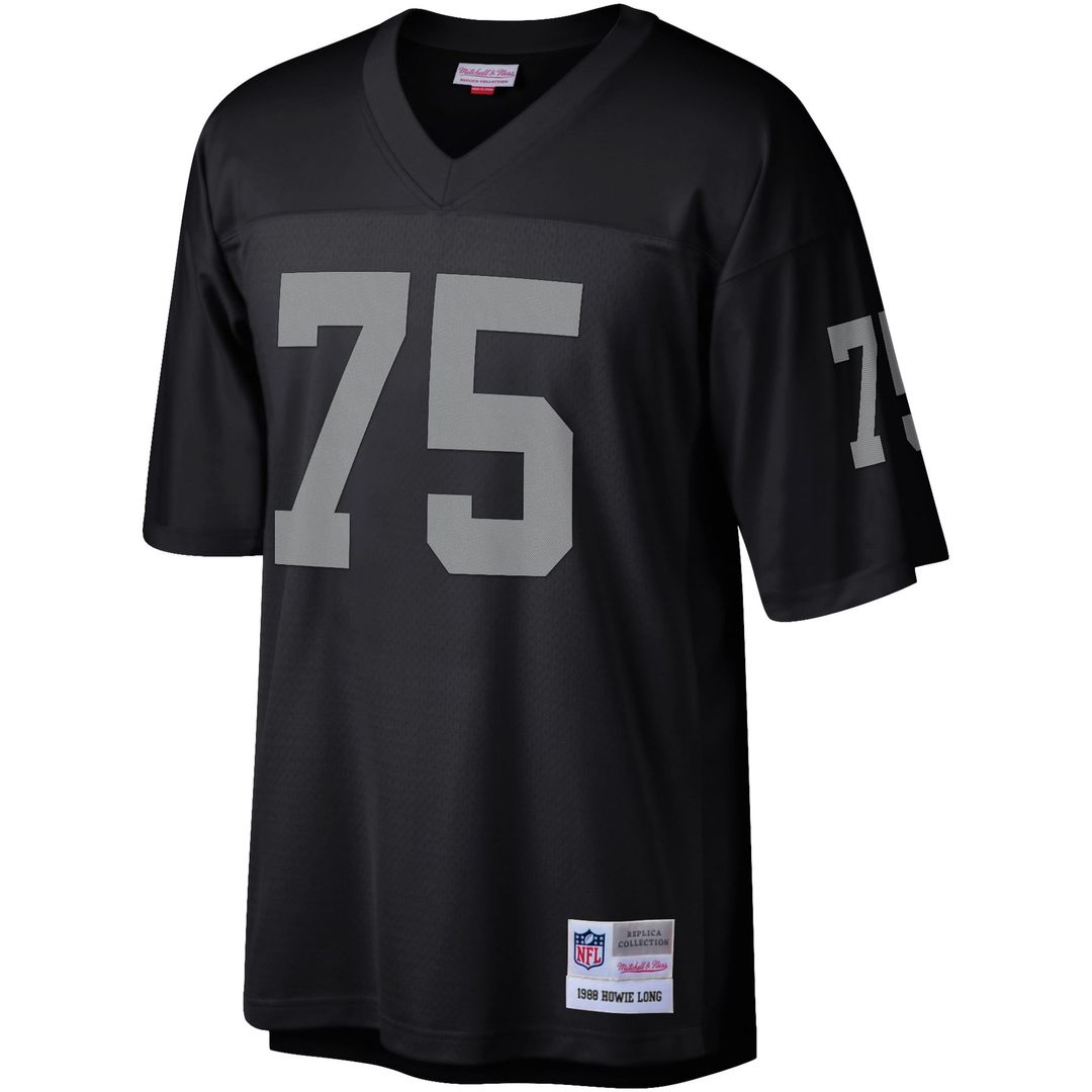 Howie Long Las Vegas Raiders Legacy Replica Jersey - Black