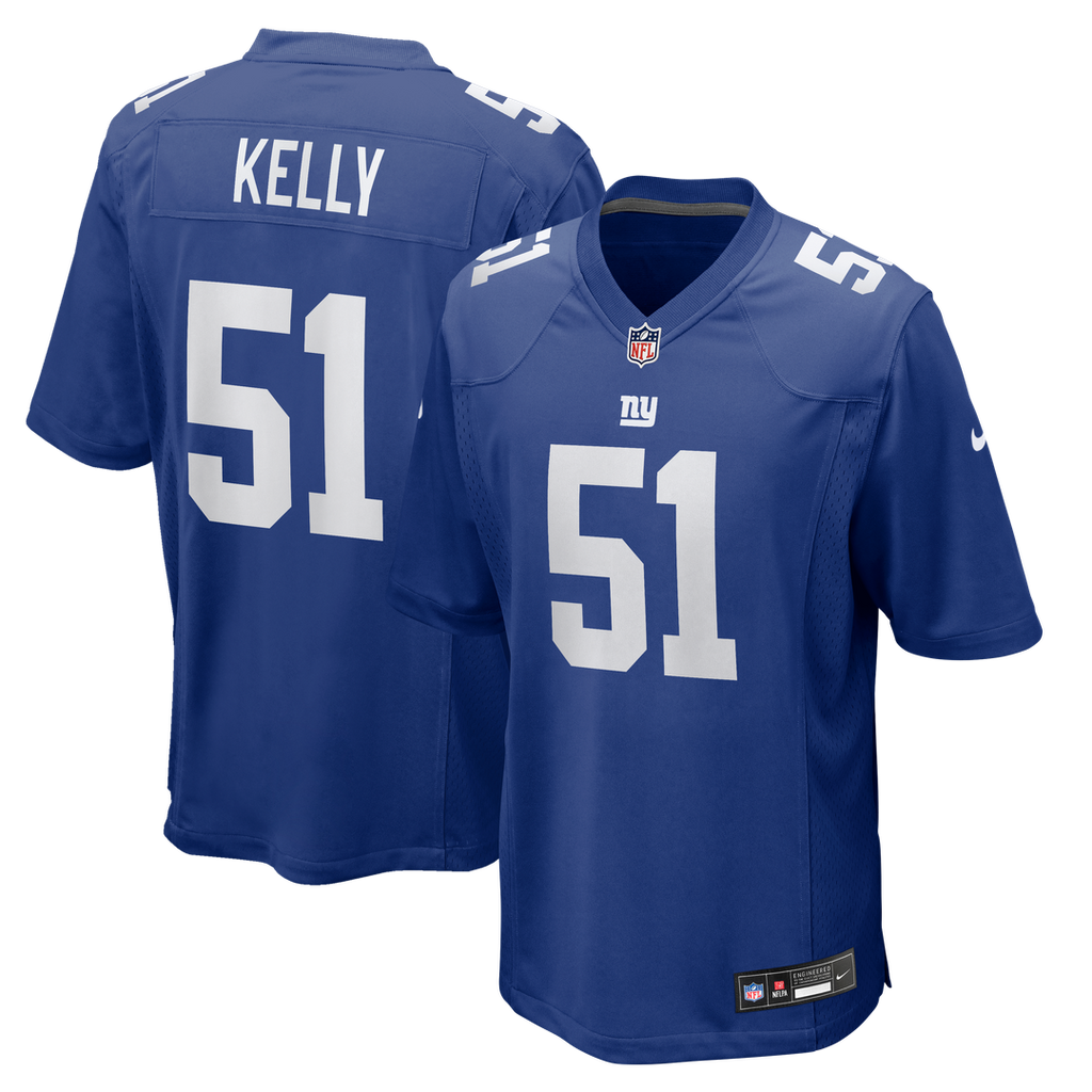 Jack Kelly New York Giants Team Game Jersey - Royal